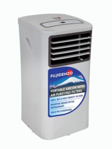 8-Fujidenzo 1.0 HP Portable Aircon with Air Purifying Filters PAC-100 AIG