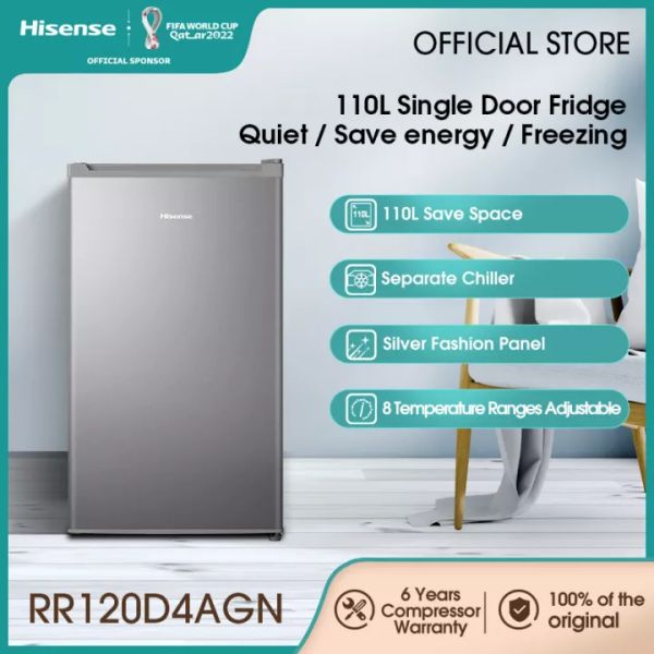 Hisense Single Door RR120D4ABN1