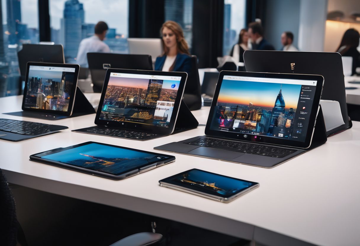 Tablets for Business Boosting Efficiency in the Workplace Kim'z House